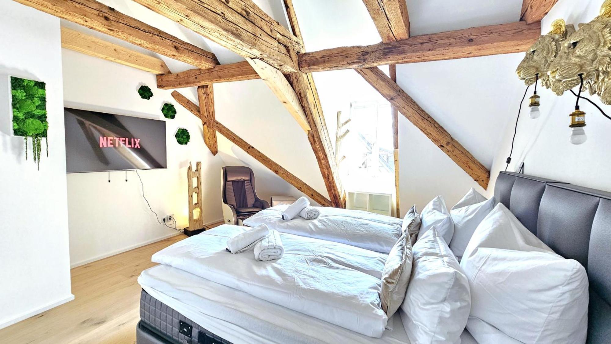 马克多夫Wood World Luxury - Massage - Bergblick - Tranpolin- Parken公寓 外观 照片